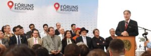 Governador Fernando Pimentel participa dos Fóruns Regionais de Caratinga. 30-11-2017-Caratinga Foto: Manoel Marques/imprensa-MG